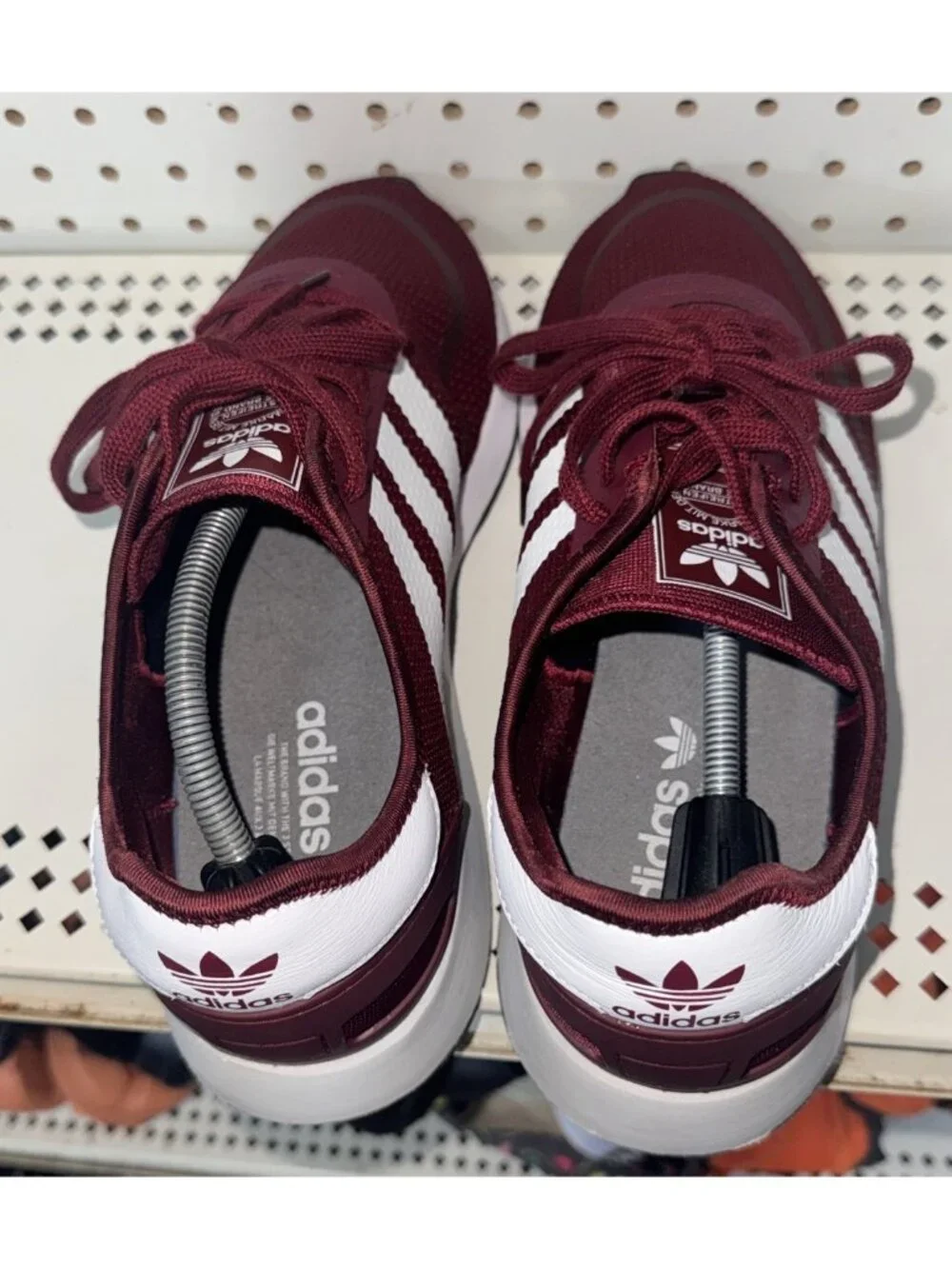 Adidas N-5923 Mens Athletic Shoes Sneakers Size 12 Burgundy White DB0960